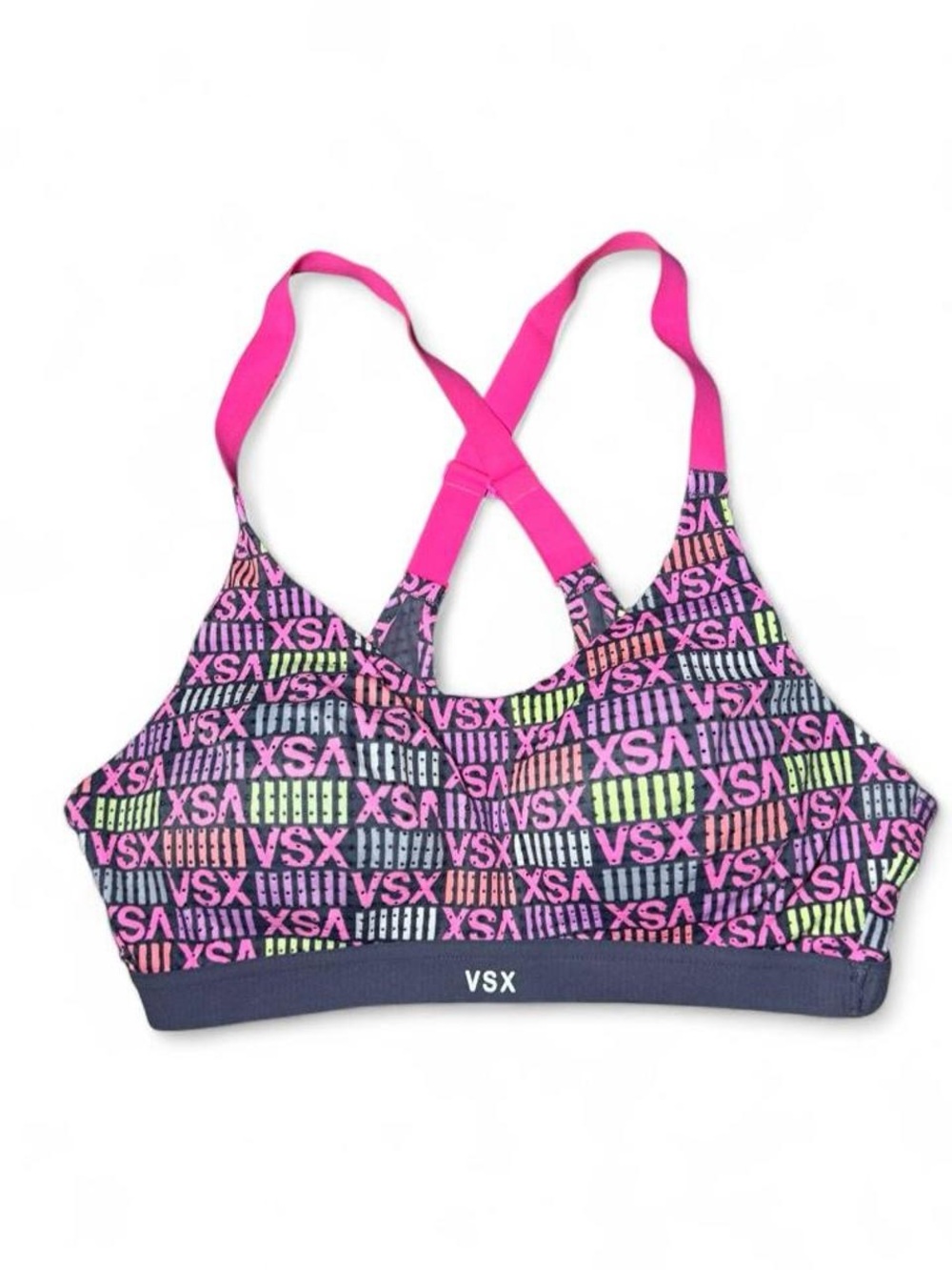Victoria’s Secret VSX Logo Pullover Sports Bra 34B